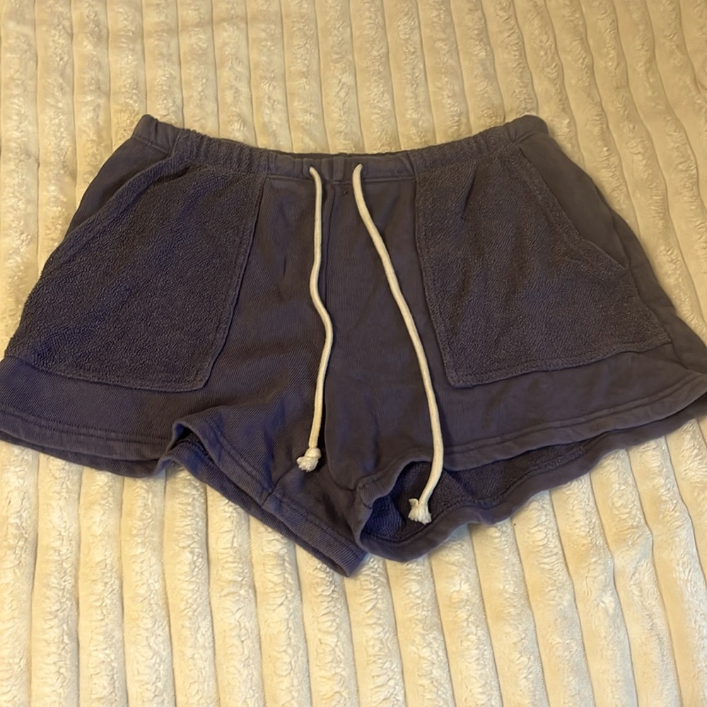 Aerie navy blue sweatshorts